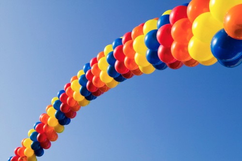 Оформление воздушными шарами своими руками