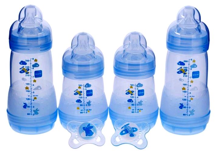 Детские бутылочки хорошо поддаются стерилизации в микроволновке