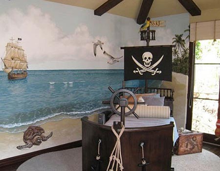 детская комната в морском стиле 15
