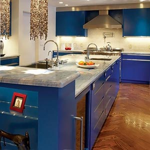 голубая кухня 24