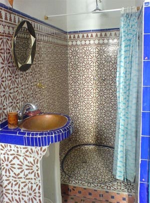 ванная комната в марокканском стиле 10