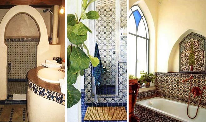 ванная комната в марокканском стиле 21