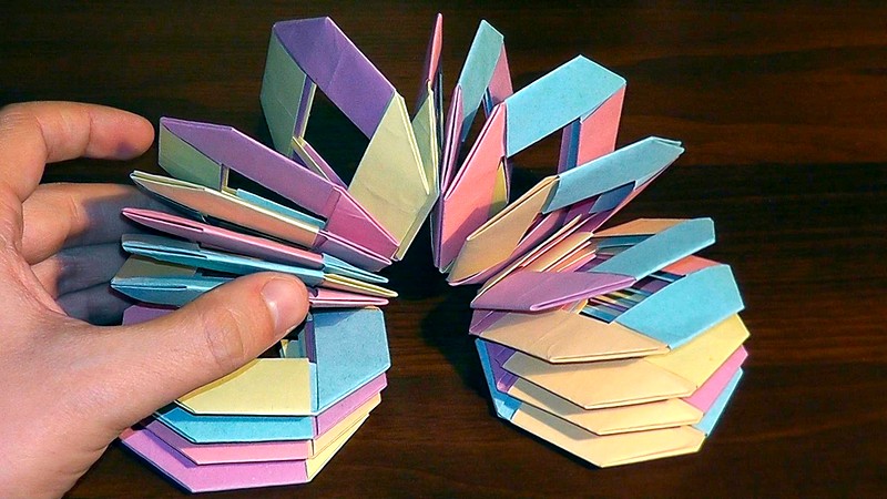 Игрушки из бумаги – схемы, идеи и варианты изготовления своими руками различных игрушек (110 фото)