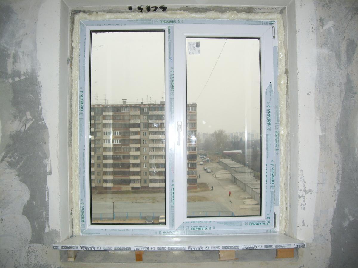 Окно для монтажа