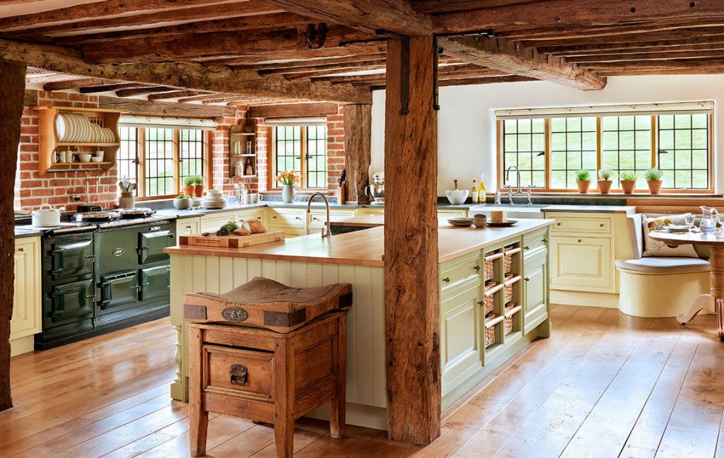 Кухня в стиле кантри — тёплый комфортный интерьер с наглядными фото